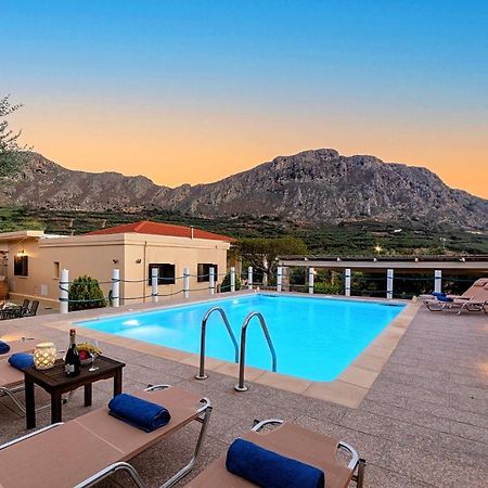 Cretan Kera Villa Heated Pool Ngoại thất bức ảnh