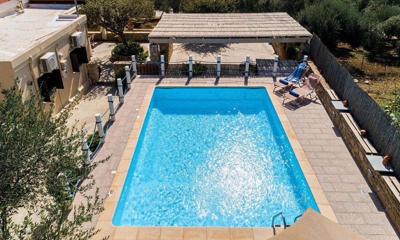 Cretan Kera Villa Heated Pool Ngoại thất bức ảnh