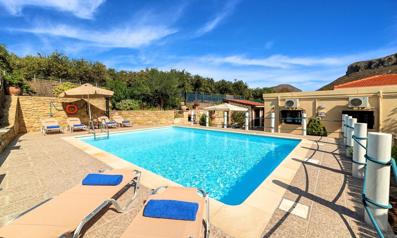 Cretan Kera Villa Heated Pool Ngoại thất bức ảnh