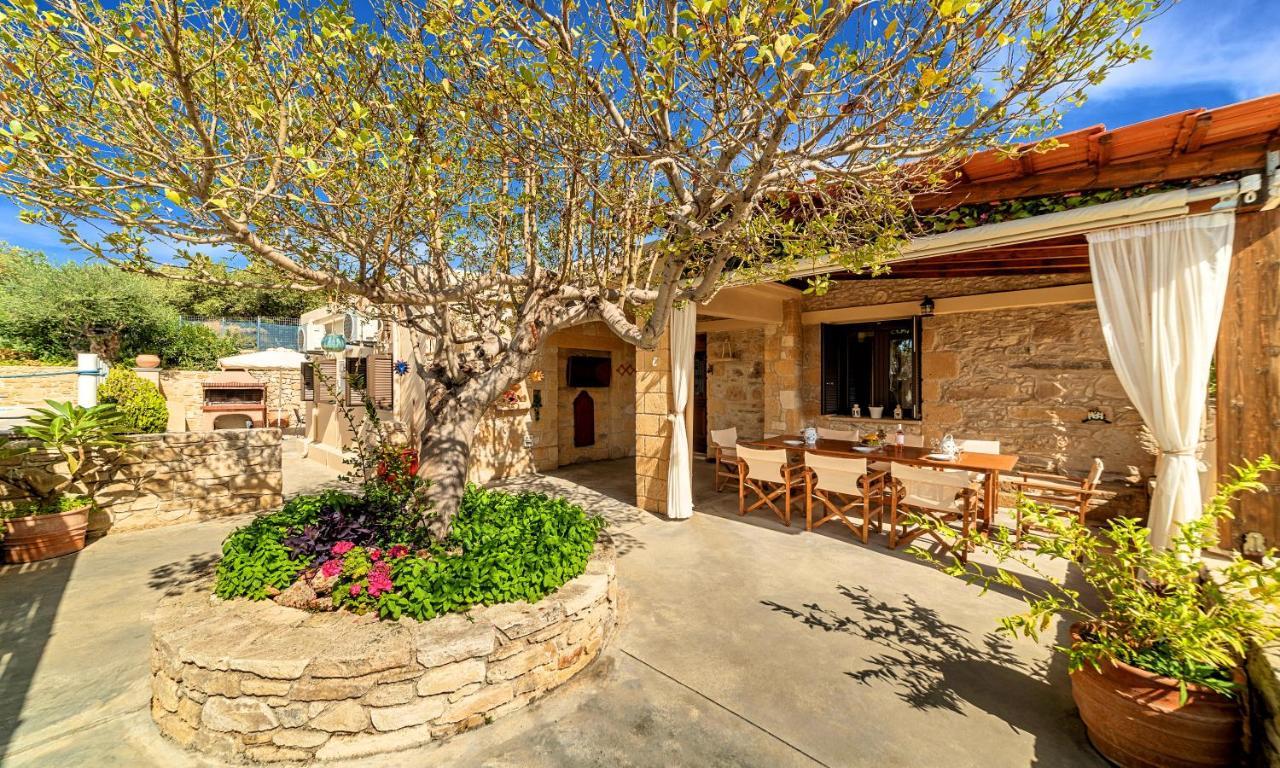 Cretan Kera Villa Heated Pool Ngoại thất bức ảnh